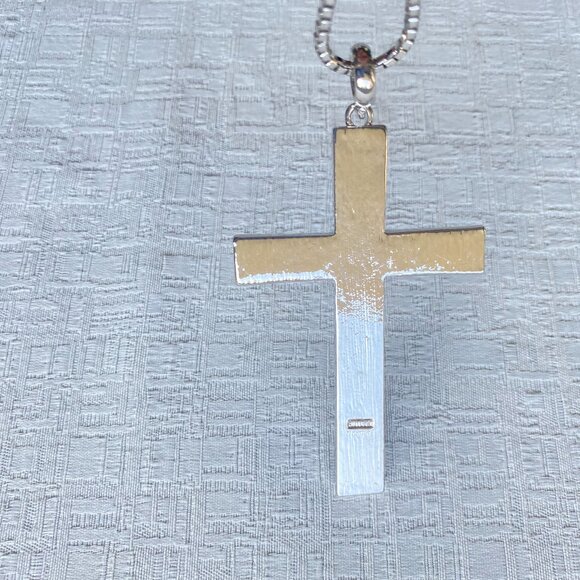 Butler FAC 32" Passion Praise Crystal Silver Necklace - Picture 6 of 11